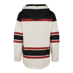 Ottawa Senators '47 Rockaway Lace-Up Pullover Hoodie - Oatmeal - NHL