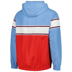 St. Louis Cardinals New Era Ripstop Raglan Quarter-Zip Hoodie - MLB