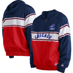 Chicago White Sox New Era Ripstop Raglan Quarter-Zip Hoodie - MLB