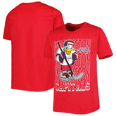 Washington Capitals Youth Disney Donald Duck Three-Peat T-Shirt - Red - NHL