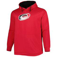 Carolina Hurricanes Big & Tall Fleece Pullover Hoodie - Red - NHL