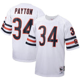 Walter Payton Chicago Bears Big & Tall 1985 Retired Player Replica Jersey White | Mitchell & Ness