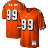 Jason Taylor Miami Dolphins Big & Tall 2004 Retired Player Replica Jersey Orange | Mitchell & Ness