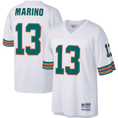 Dan Marino Miami Dolphins Big & Tall 1984 Retired Player Replica Jersey White | Mitchell & Ness