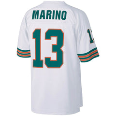 Dan Marino Miami Dolphins Big & Tall 1984 Retired Player Replica Jersey White | Mitchell & Ness