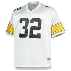 Franco Harris Pittsburgh Steelers Big & Tall 1976 Retired Player Replica Jersey White | Mitchell & Ness