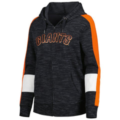 San Francisco Giants New Era Women's Colorblock Full-Zip Hoodie - MLB
