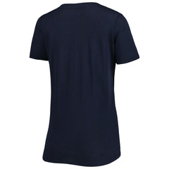 Tennessee Titans New Era Women's Ink Dye Sideline V-Neck T-Shirt Navy | NFL