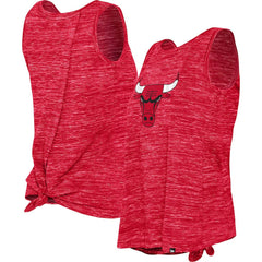 Chicago Bulls Women's Space Dye Active Tank Top Red - NBA