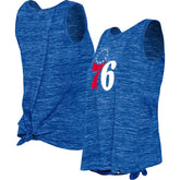Philadelphia 76ers Women's Space Dye Active Tank Top Royal - NBA