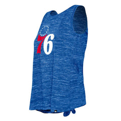 Philadelphia 76ers Women's Space Dye Active Tank Top Royal - NBA