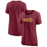 Washington Commanders Women's Hometown First Down T-Shirt Heather Burgundy | Fanatics