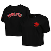 Toronto Raptors Pro Standard Women's Classics Boxy T-Shirt Black - NBA
