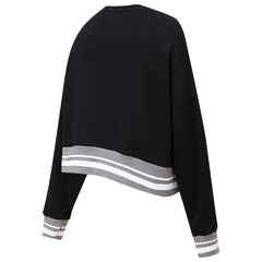 Brooklyn Nets Pro Standard Women's Mash Up Pullover Sweatshirt Black - NBA