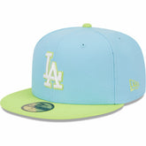 Los Angeles Dodgers New Era Spring Color Two-Tone 59FIFTY Fitted Hat - MLB