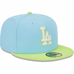 Los Angeles Dodgers New Era Spring Color Two-Tone 59FIFTY Fitted Hat - MLB