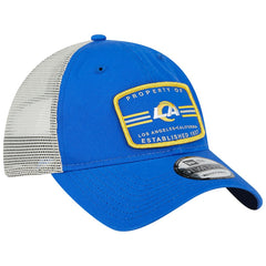 Los Angeles Rams New Era Property Trucker 9TWENTY Adjustable Hat Royal | NFL