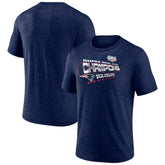 New England Patriots Hometown Old-Fashioned Super Bowl XXXVI Champions Tri-Blend T-Shirt Navy | NFL