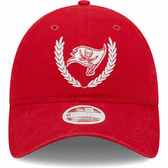 Tampa Bay Buccaneers New Era Women's Leaves 9TWENTY Adjustable Hat Red | NFL