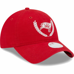 Tampa Bay Buccaneers New Era Women's Leaves 9TWENTY Adjustable Hat Red | NFL
