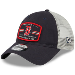 Boston Red Sox New Era Property Trucker 9TWENTY Snapback Hat - MLB