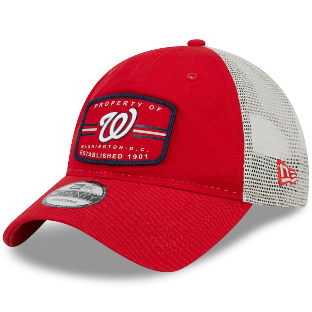 Washington Nationals New Era Property Trucker 9TWENTY Snapback Hat - MLB