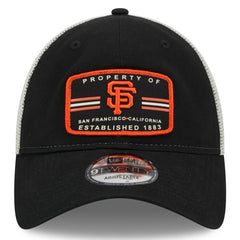 San Francisco Giants New Era Property Trucker 9TWENTY Snapback Hat - MLB