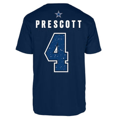 Dak Prescott Dallas Cowboys Jordan Brand Name & Number T-Shirt Navy | NFL