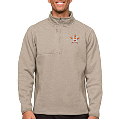 Houston Astros Antigua Course Quarter-Zip Pullover Top - MLB
