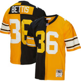 Jerome Bettis Pittsburgh Steelers 1996 Split Legacy Replica Jersey Black/Gold | Mitchell & Ness