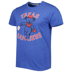 Texas Rangers Homage Grateful Dead Tri-Blend T-Shirt - MLB
