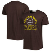 San Diego Padres Homage Hyper Local Tri-Blend T-Shirt - MLB