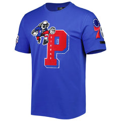 Philadelphia 76ers Pro Standard Mash Up Capsule T-Shirt Royal - NBA