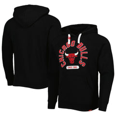 Chicago Bulls Sportiqe Unisex Athos Olson Tri-Blend Pullover Hoodie Black - NBA