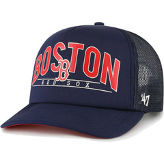 Boston Red Sox '47 Backhaul Foam Trucker Snapback Hat - MLB