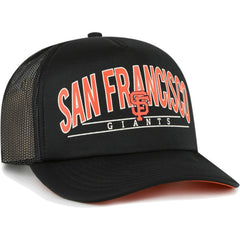 San Francisco Giants '47 Backhaul Foam Trucker Snapback Hat - MLB