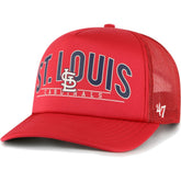 St. Louis Cardinals '47 Backhaul Foam Trucker Snapback Hat - MLB
