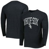 Chicago White Sox Concepts Sport Inertia Raglan Long Sleeve Henley Top - MLB