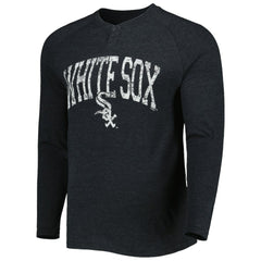 Chicago White Sox Concepts Sport Inertia Raglan Long Sleeve Henley Top - MLB