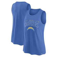 Los Angeles Chargers Women's Classic Rhine Tank Top Powder Blue | Fanatics