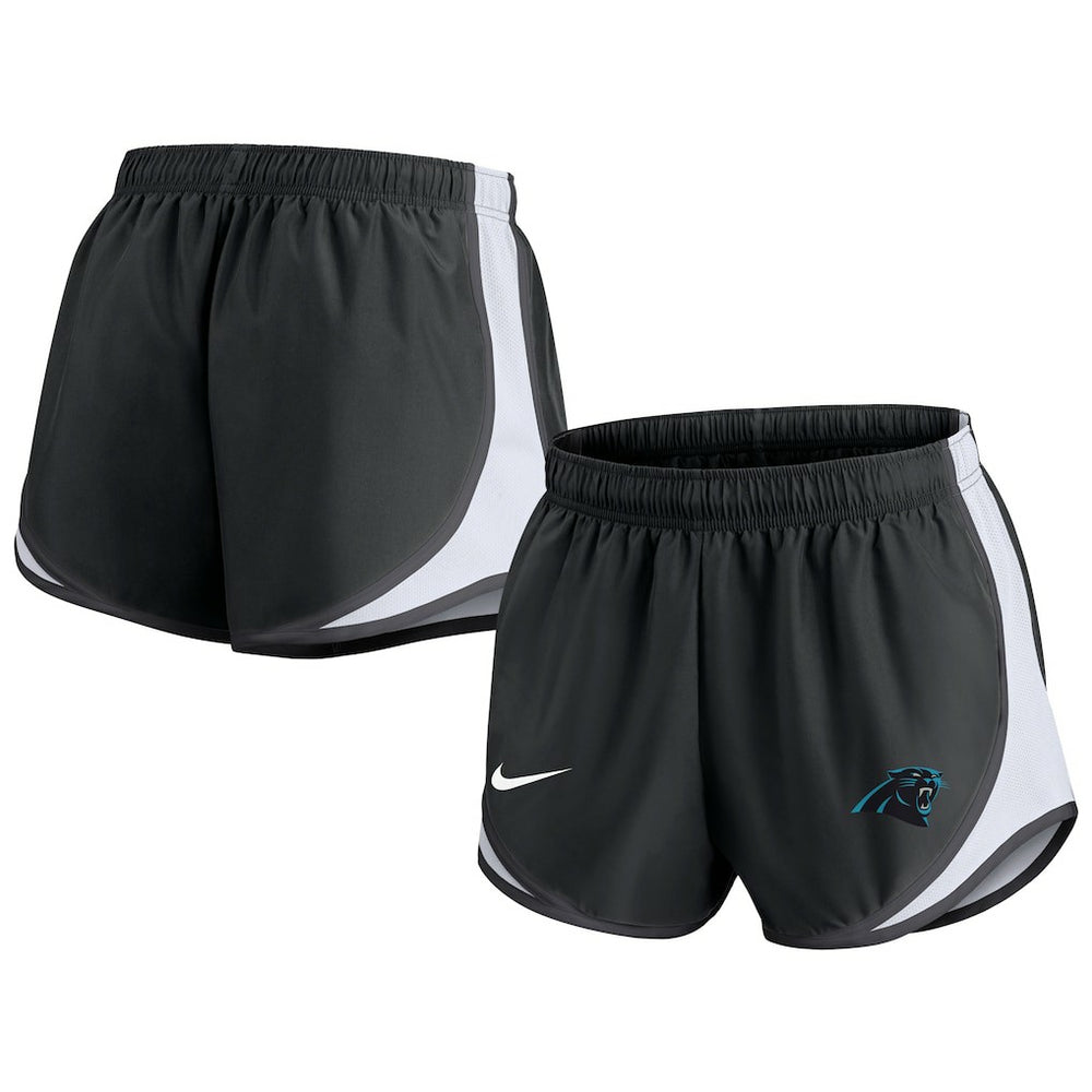 Carolina Panthers Women's Performance Tempo Shorts Black | Nike for Sale