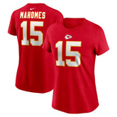 Patrick Mahomes Kansas City Chiefs Women's Player Name & Number T-Shirt Red | Nike for Sale