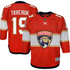 Matthew Tkachuk Florida Panthers Youth Home Premier Player Jersey - Red - NHL