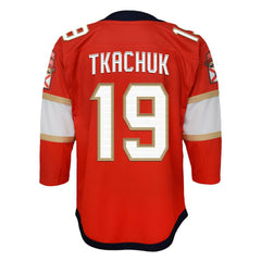 Matthew Tkachuk Florida Panthers Youth Home Premier Player Jersey - Red - NHL