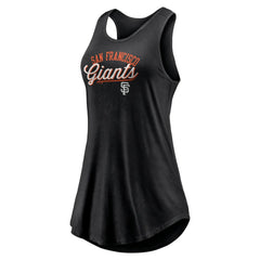 San Francisco Giants Fanatics Women's Simplicity Swing Racerback Scoop Neck Tank Top - MLB