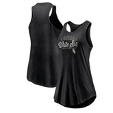 Chicago White Sox Fanatics Women's Simplicity Swing Racerback Scoop Neck Tank Top - MLB