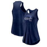 Chicago White Sox Fanatics Women's Simplicity Swing Racerback Scoop Neck Tank Top - MLB