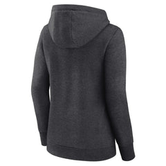 Chicago Cubs Fanatics Women's Simplicity Crossover V-Neck Pullover Hoodie - MLB
