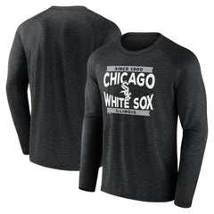 Chicago White Sox Fanatics Heroic Play Raglan Long Sleeve T-Shirt - MLB