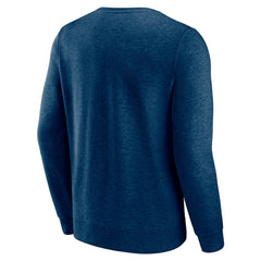 Seattle Kraken Fanatics Classic Arch Pullover Sweatshirt - Navy - NHL